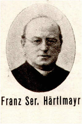 Franz Seraph Haertlmayr, Sterbebildchen