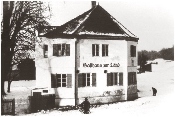 Moosburg Gasthof zur L�nd, Winter 1941/42