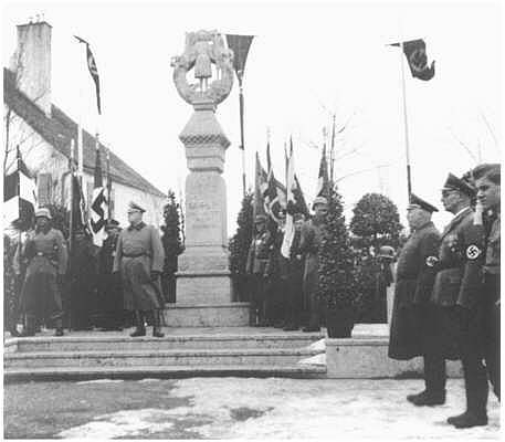 Moosburg Auf dem Plan, Heldengedenktag am 10. Mrz 1940