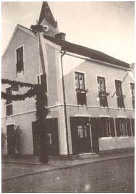 Moosburg Thalbacherstrasse, Primiz von Max Zistl 1930