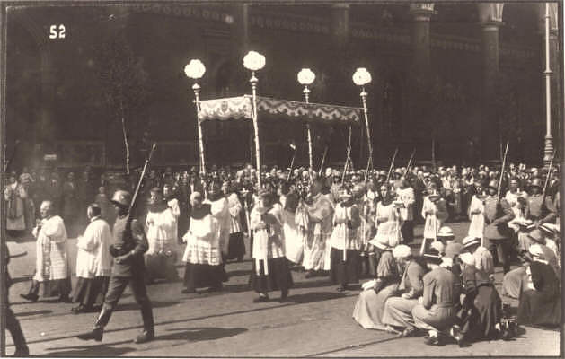 Kardinal Faulhaber, Fronleichnamsprozession 1939, M�nchen