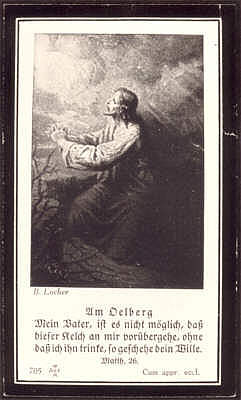 Sterbebildchen Stadtpfarrer Franz Sales Knoller (1881-1944)