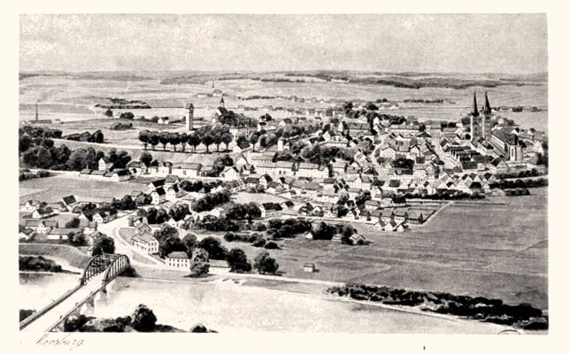 Postkarte 1907, Neue Isarbr�cke