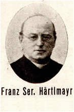 Franz Seraph Haertlmayr, Sterbebildchen