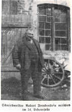 Moosburg Thalbacherstrasse, Schmiedemeister Robert Freudenstein (*19.04.1880 †12.01.1934)