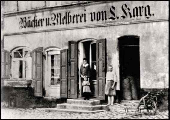 Stadtplatz um 1900, Karg