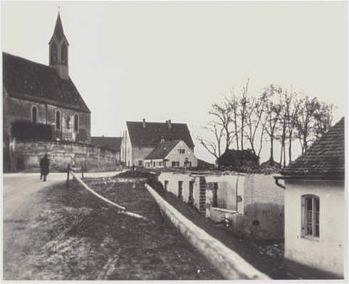 M�nchnerstrasse - Michaeli-Siedlung, Abbruch 1937