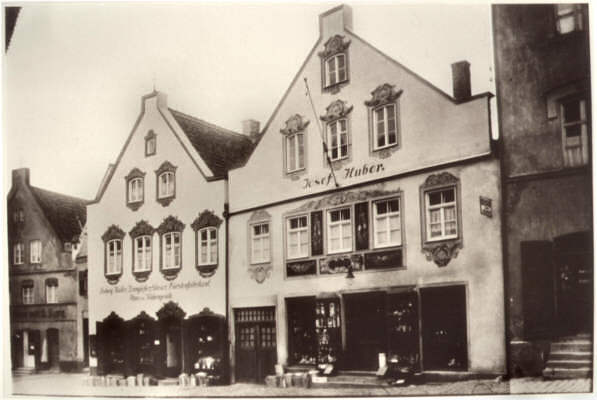 Stadtplatz 1925, Ludwig Hudler - Josef Huber
