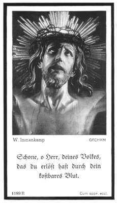 Sterbebildchen Willibald Kolmsperger, *1896 †1944