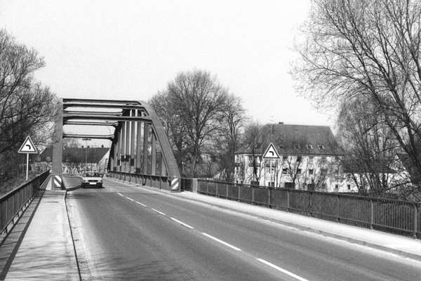 Moosburg, Isarbr�cke 1988