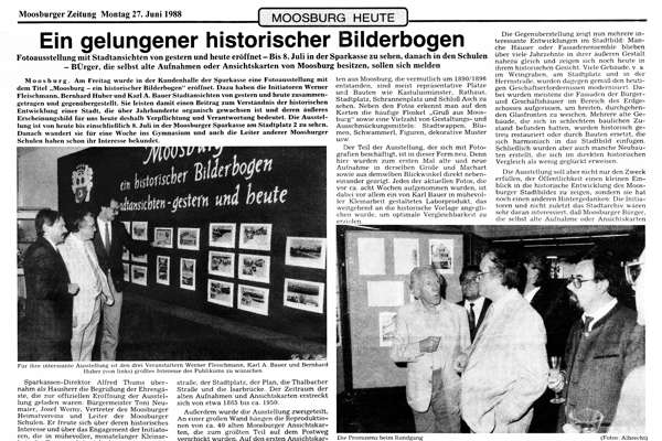 Bericht zur Ausstellung 1988