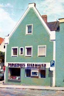 Stadtplatz Ecke Plan, heute Stadtplatz HausNr 1, Tabakhaus Kiermaier