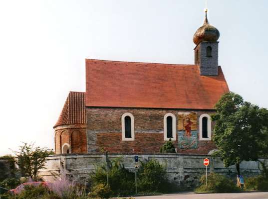Moosburg St. Michael, Friedhofskirche an der M�nchnerstrasse, 1994