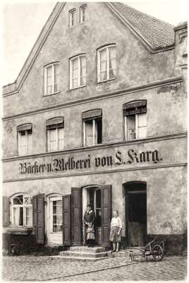 Stadtplatz um 1900, Karg