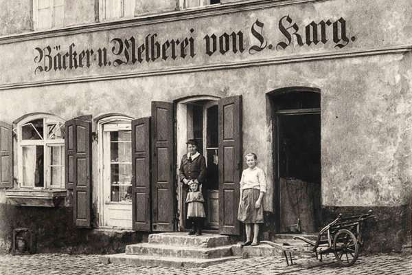 Stadtplatz um 1900, Karg