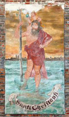 St. Michael, M�nchnerstrasse mit Sankt Christoph