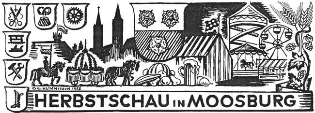 Herbstschau 1958 von Georg Hummitzsch