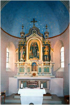 Hauptaltar St. Michael, Oktober 1998