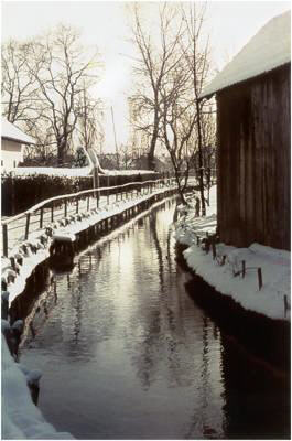 Moosburg, am Mhlbach Winter 1940