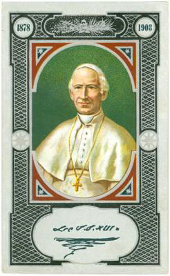 Sterbebildchen Papst Leo XIII. *1810 †1903