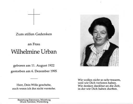 Sterbebildchen Salome Straubinger, *1911 †1994