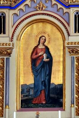 Moosburg, linker Neben-Altar von St. Michael