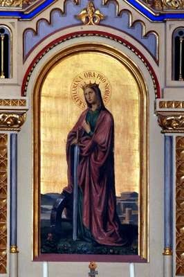 Moosburg, rechter Neben-Altar von St. Michael