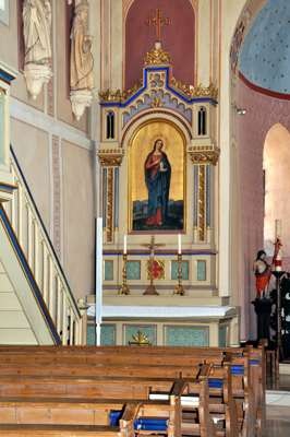 Moosburg, linker Neben-Altar von St. Michael