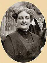 Moosburg um 1915, Marie Setz, geb. Hapertsberger (*31.01.1868.†22.03.1920)
