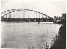 Isarbr�cke, Hochwasser 1940