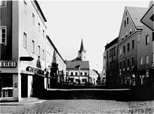 Moosburg, Stadtplatz 1988