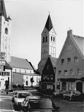 Stadtplatz, eigene Aufnahme 1988 
