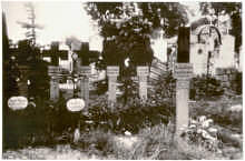 Alte Gr�ber auf dem Friedhof an der M�nchnerstrasse