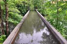 Brcke des Mhlbachs ber den Kanal