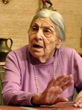 Anna Kieser, *1920 †2015 (Aufnahme 2013)