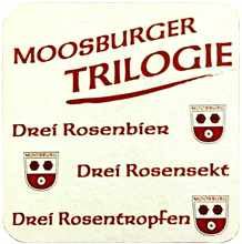 Drei Rosen Bräu GmbH Moosburg, Bierdeckel