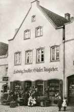 Stadtplatz um 1900, Ludwig Hudler