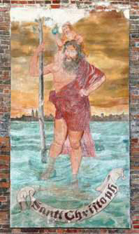 St. Michael, M�nchnerstrasse mit Sankt Christoph