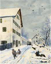 Burgermhlstrasse, Valentin Ott 1938