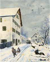Burgermhlstrasse, Valentin Ott 1938