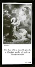 Sterbebildchen Theresia Rath, Wartenberg, *1856 †1930