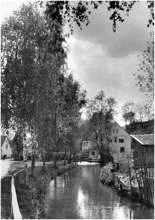 Moosburg, Burgermhle, Grichtmaier-Mhle, um 1940