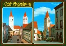 Moosburg, Postkarte aus den 1990ern
