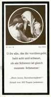 Sterbebildchen Anna M�rkl, *1896 †1940