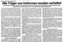 Alle Tr�ger von Uniformen wurden verhaftet (V), 1982