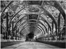 Blick in das  Antiquarium der Residenz in M�nchen (1962)