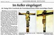 Wittibsm�hler Kruzifix im Keller des Moosburger Bauhofs eingelagert, MZ 27. M�rz 2013