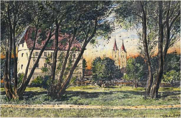 Moosburg Schlo� Asch, Val. Ott 1927