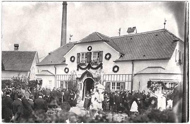 Moosburg, Tonwerke - S�d Chemie 15j�hr. Firmenjubil�um 1921