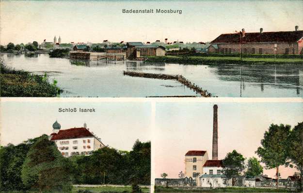 Moosburg, Postkarte 1915